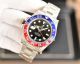 Replica Rolex Gmt Master II Pepsi Black Dial Stainless Steel Watch 40mm (6)_th.jpg
